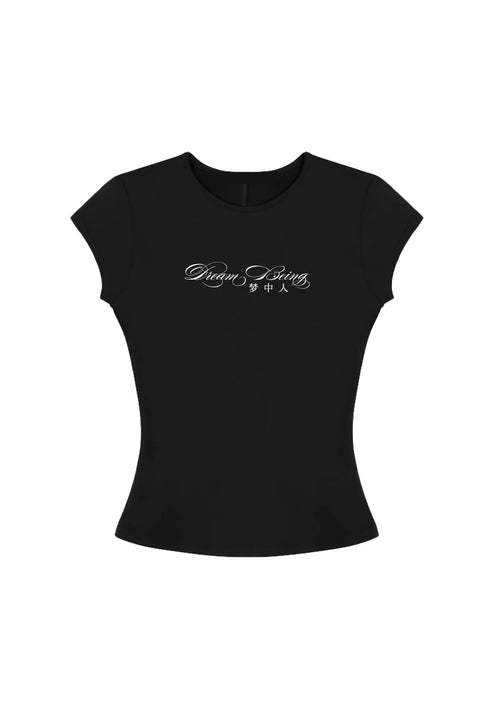DREAM BABY TEE - BLACK